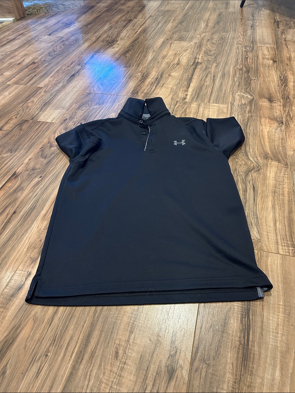 Under Armour Men's Black Performance Polo
